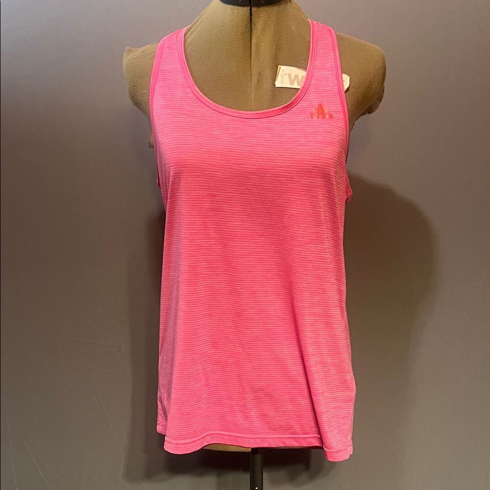 Adidas Women's Vibrant Pink Tank Top